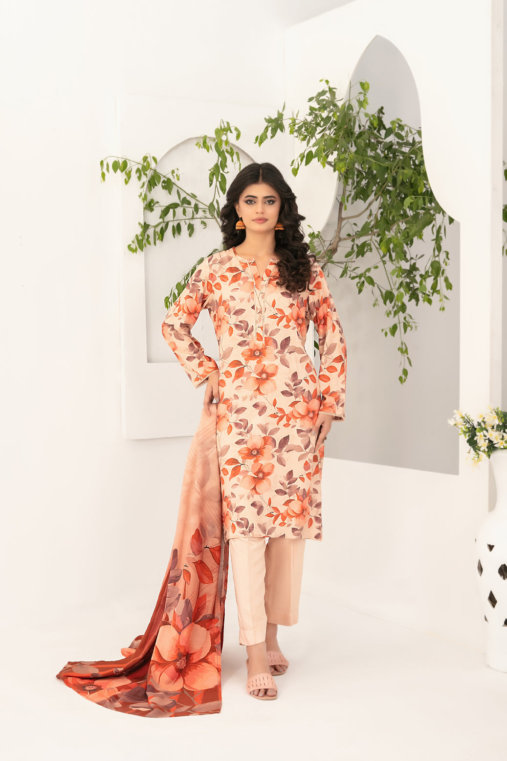 Zova Staple | Digital Printed 3-Piece Suit