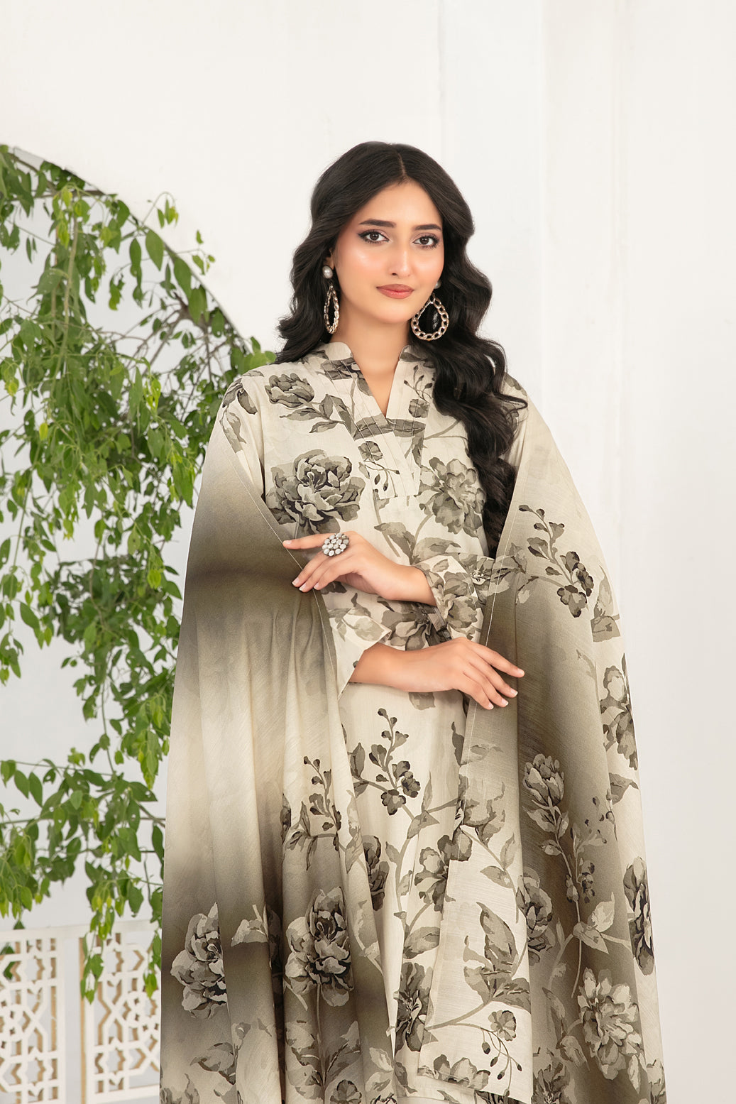 Zova Staple | Digital Printed 3-Piece Suit