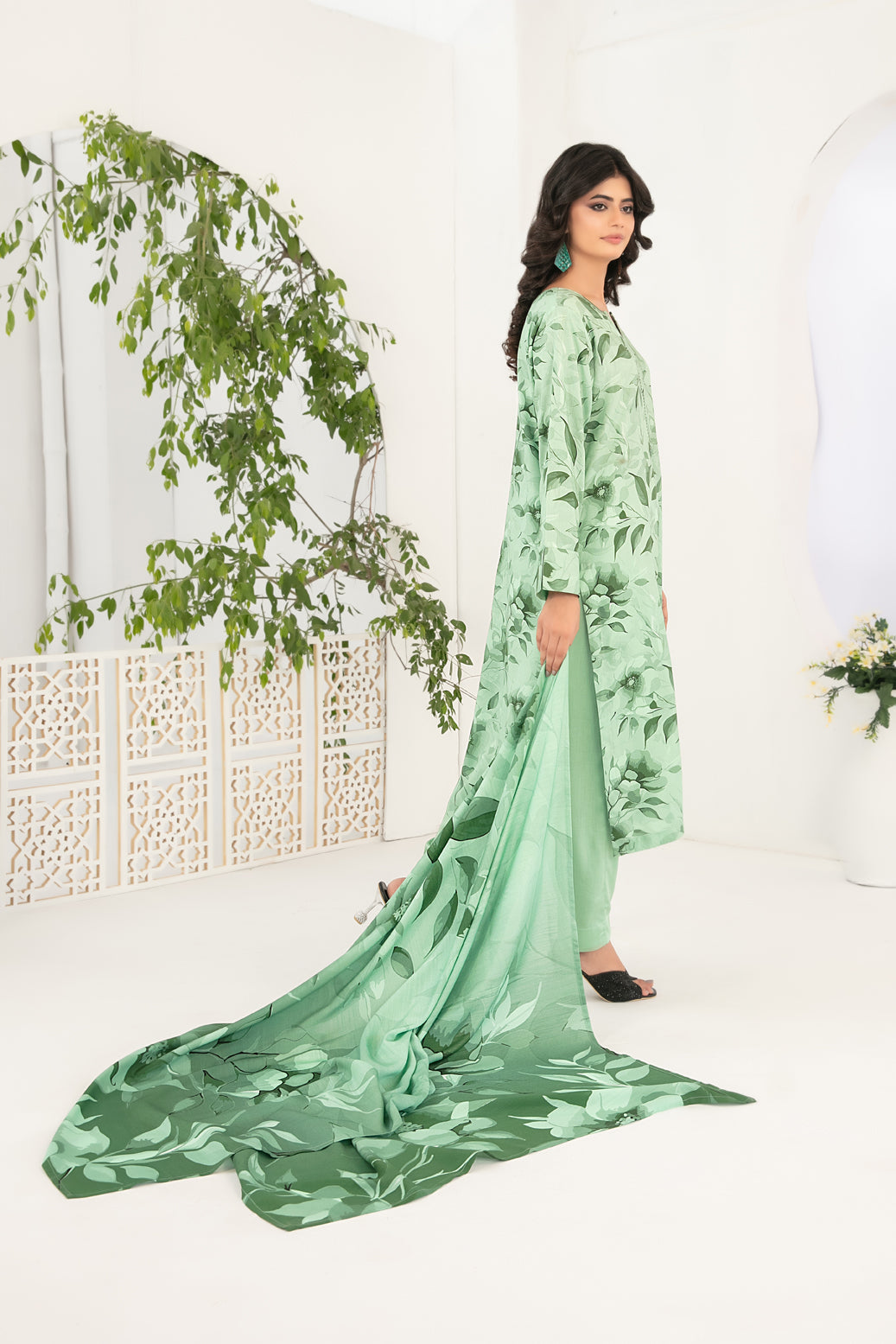 Zova Staple | Digital Printed 3-Piece Suit