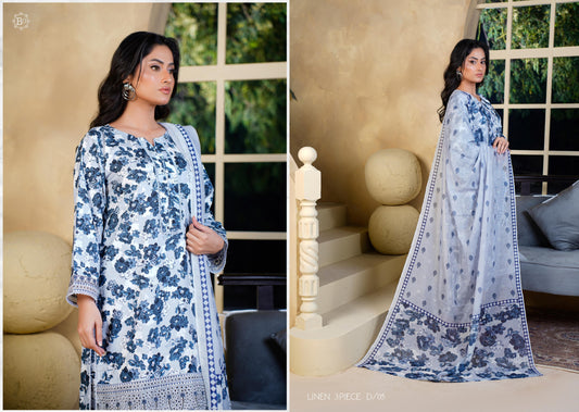 Husn-o-Naaz | Luxury Staple Suit D/05