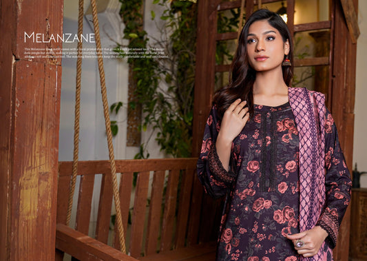 Husn-o-Naaz | Luxury Staple Suit D/04