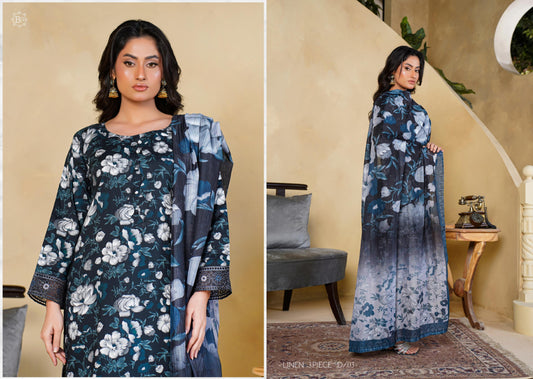 Husn-o-Naaz | Luxury Staple Suit D/03