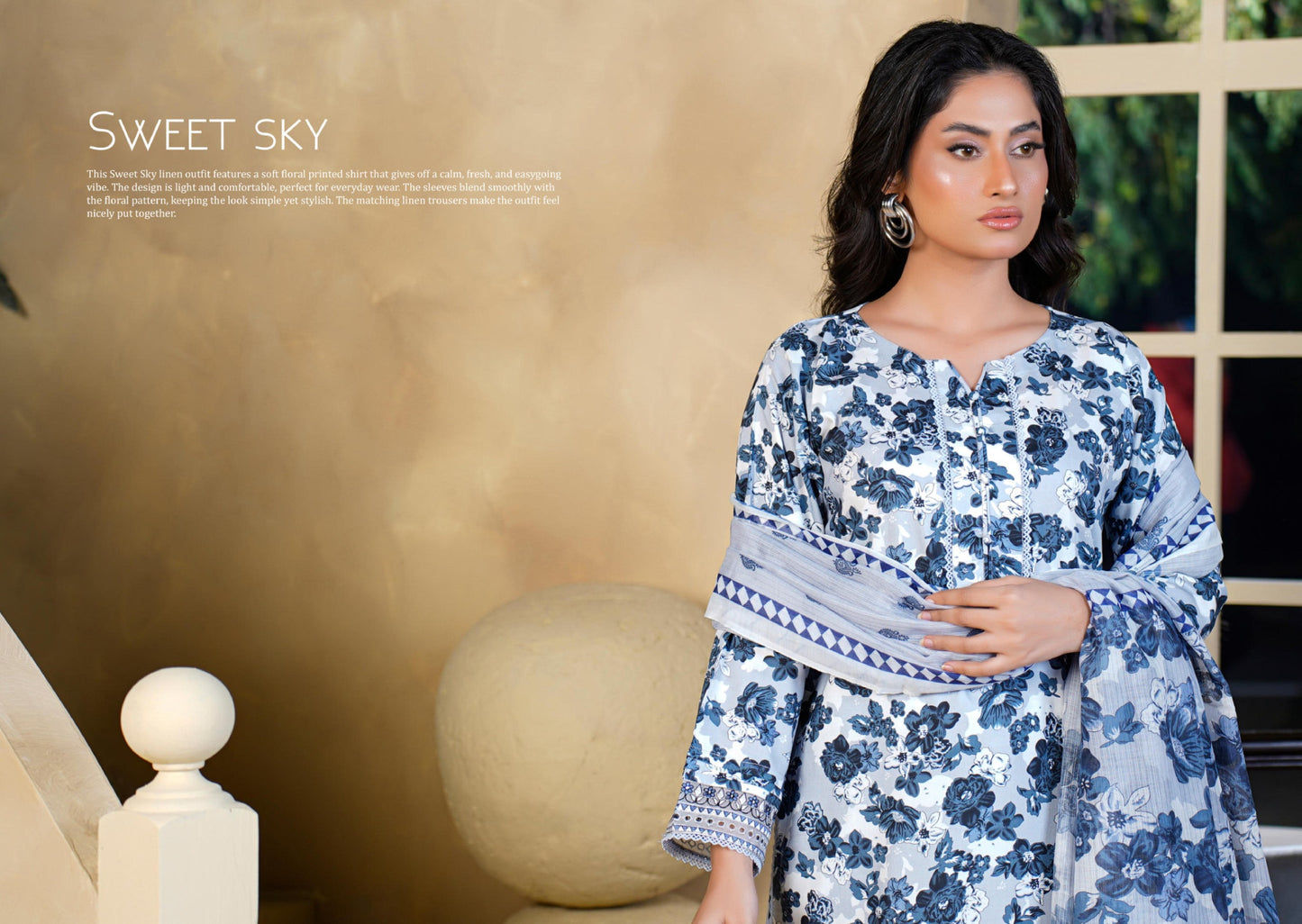 Husn-o-Naaz | Luxury Staple Suit D/05